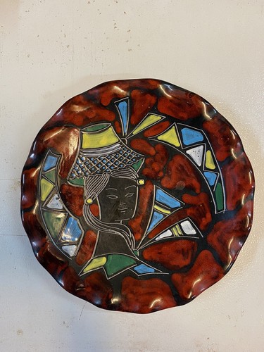 Piatto ceramica deruta anni - piatto,