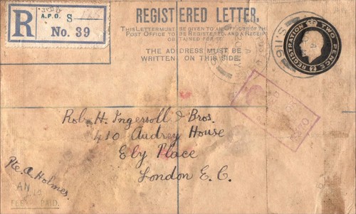 1919 busta registrata - kg,