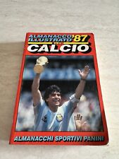 Almanacco illustrato calcio calciatori Panini 1987 da collezione