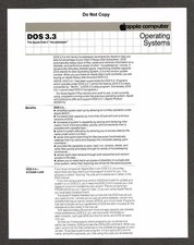 Novembre 1981, Apple II