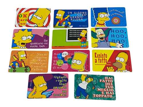 Card simpsons set - ,