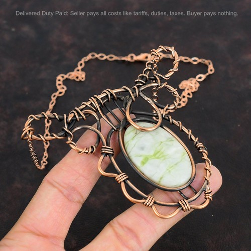 Collana rame ovale - rame, naturale
