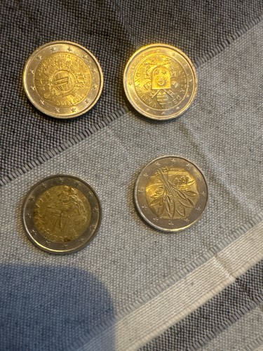 Monete euro repubblica - 4, da