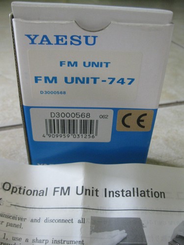 Modulo spina yaesu 747 - fm,