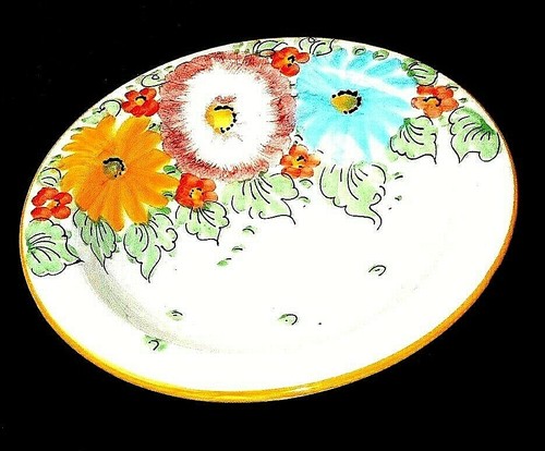 Deruta ceramic fiorella rim - deruta,