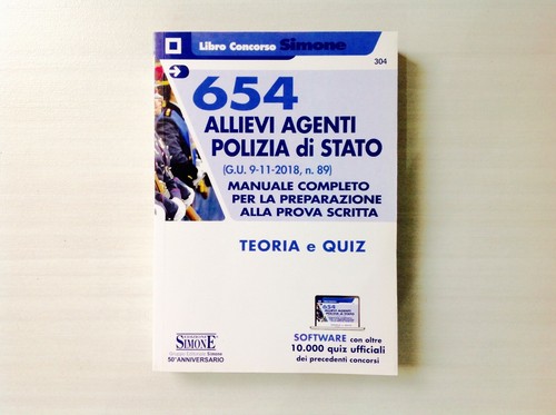 Libro concorso allievi agenti - libro,