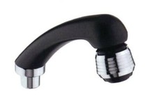 Doccetta Nera con soffione a 2