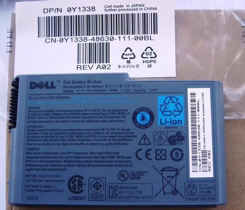 Original dell c1295 - dell, akku