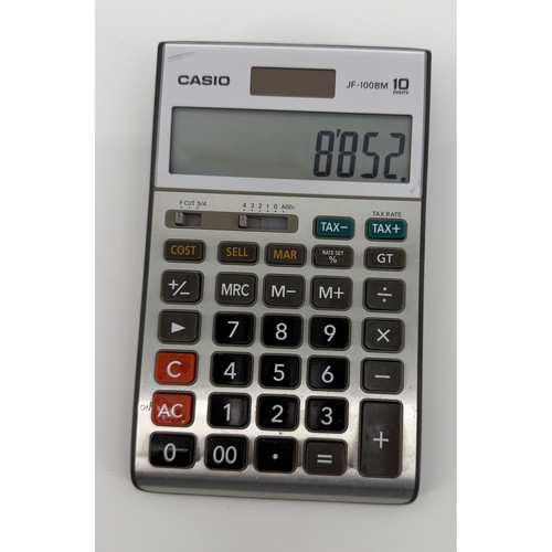 Casio 100bm calcolatrice - casio, jf