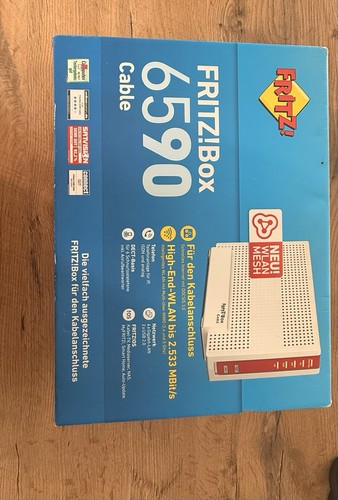 Fritz box 6590 modem via - modem,