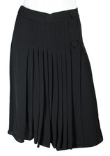 Gonna PRADA 2012 nera in crepe