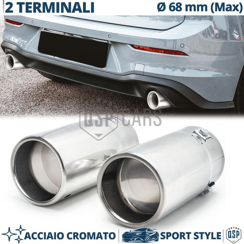 Terminali scarico tondi - 2,