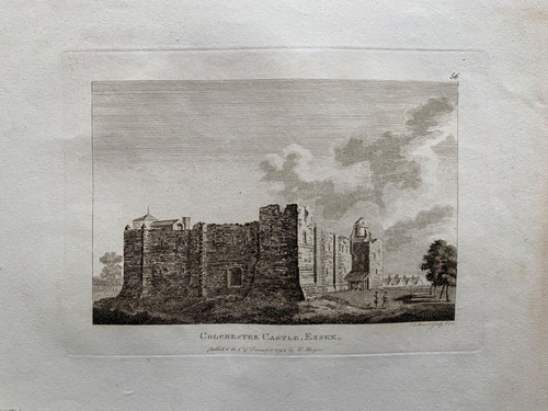 Stampa antica 1783 castello - 1783;,