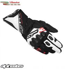 Guanti Moto Pelle Alpinestars SP-3 White Red Fluo Tg L Uomo Sport Racing