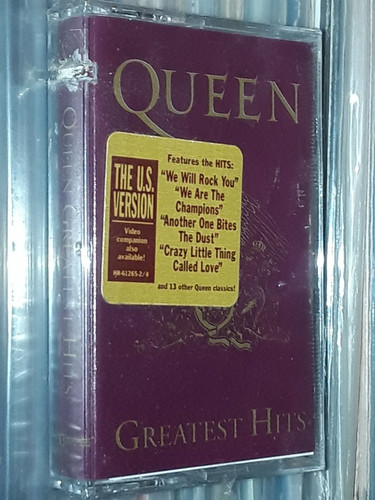 Queen greatest hits cassette - queen,