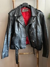 Chiodo vera pelle nero vintage