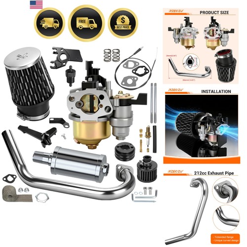 Kit carburatore tubo - carburatore, scarico