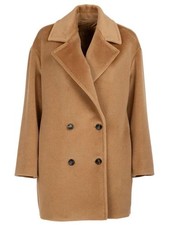 ? Cappotto Marella By MAX MARA Golia?Lana Wool Camel Coat IT52_FR50_DE48