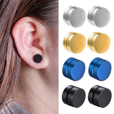Orecchini magnetici clip donna