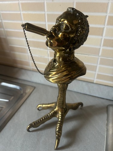 Lampada olio bronzo - olio, con