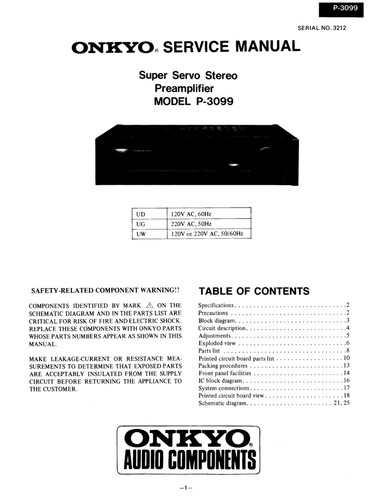 Servizio manuale istruzioni - di,