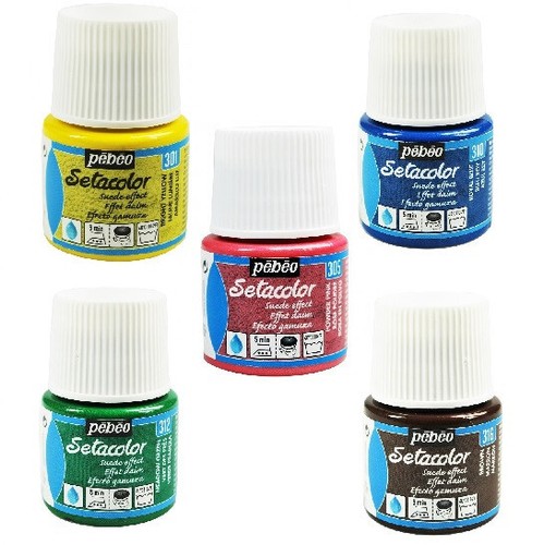 Pebeo setacolor suede effect - pebeo,