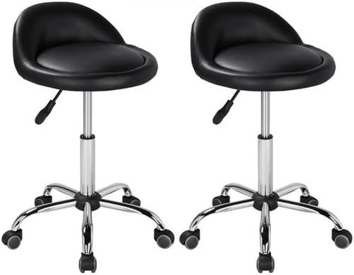 Set sgabelli con ruote - con,