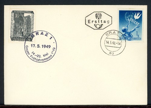 Austria 933 unicef lettera - austria,