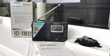 Sony ICF-SW33 FM / MW / SW PLL "World Time" ricevitore radio - ricevitore mondiale