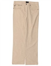 TRUSSARDI Pantalone Uomo Dritto Casual W34 L32 Beige Cotone CO15