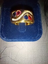 anello oro 18kt giallo con