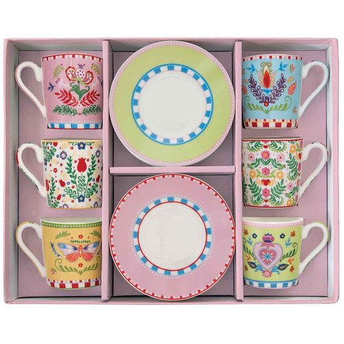 Easy life set tazze caffè - easy, 6