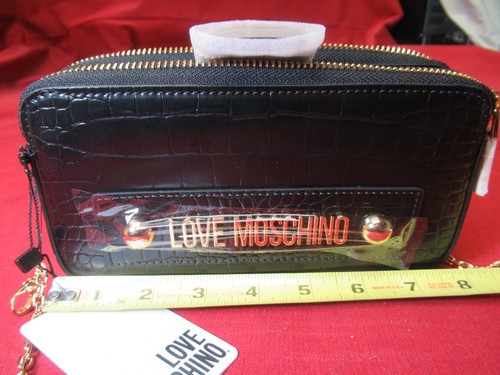 Love moschino italy black - love,