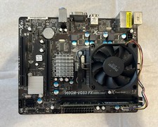 Scheda madre Asrock 960GM-VG53 FX + cpu AMD Athlon 2 + dissipatore + 4Gb DDR3