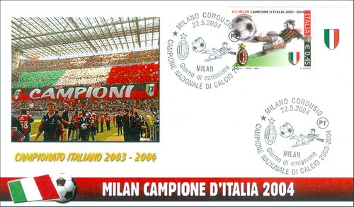 Busta filatelica fdc milan - busta,