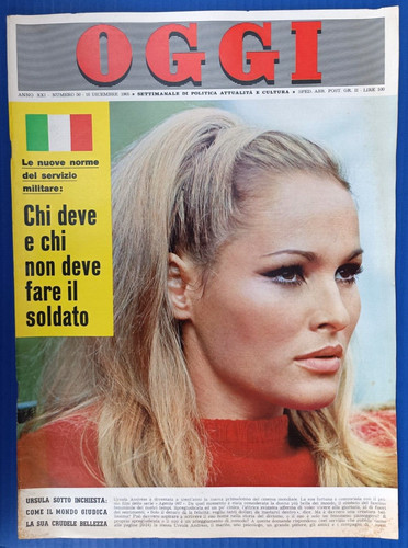 Ursula andress rivista - andress, r@r@