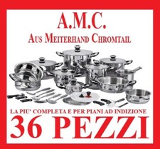 BATTERIA PENTOLE A.M.C. 36