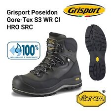 SCARPA DA LAVORO POSEIDON S3 HRO HI CI WR SRC (GRISPORT) N43 Nero VIBRAM