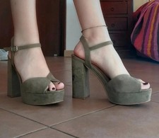 sandali donna con zeppa