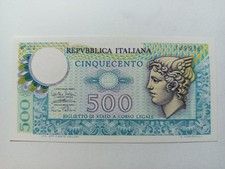 500 LIRE MERCURIO  SERIE