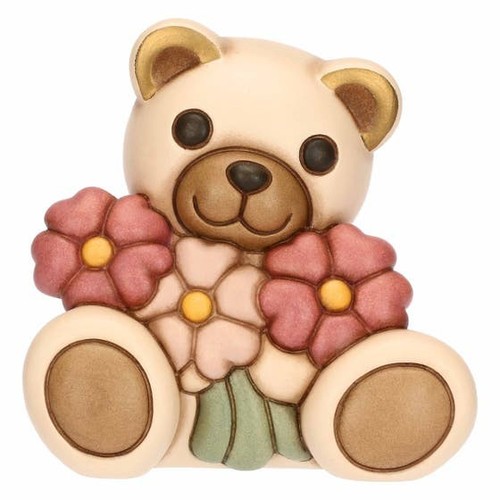 Thun teddy primavera con fiori - primavera,