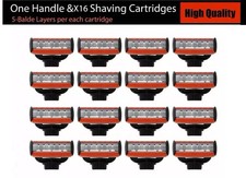 16 Shaving Razor Cartridges
