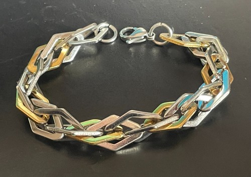 Bracciale catena acciaio - in,