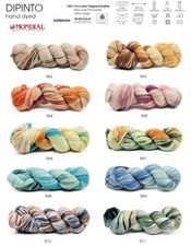 GOMITOLI LANA MONDIAL DIPINTO MULTICOLOR PER MAGLIA E' UNCINETTO 100% PURA LANA
