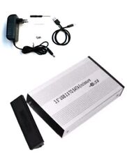 CASE BOX ESTERNO PER HARD DISK SATA 3,5" USB 2.0 HARDISK HDD ALLUMINIO CUSTODIA