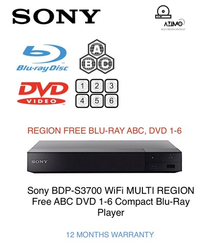 Sony bdp s3700 - wifi, blu-ray
