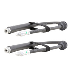 KIT COPPIA 2 FLESSIBILI TUBO FRENO ANTERIORI DESTRO + SINISTRO FIAT PUNTO II 188