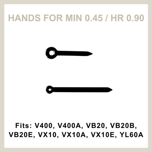 Coppia lancette orologio - coppia, di