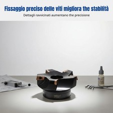 Fresa frontale indicizzabile
