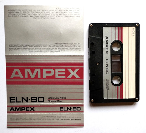 Ampex eln musicassetta - eln-90,
